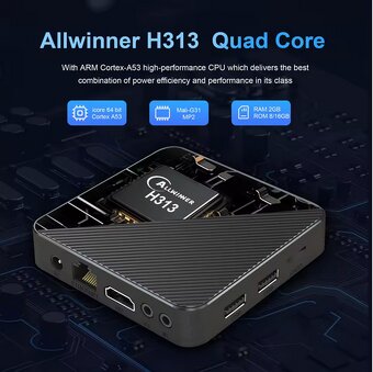 Predám nový android box T1S - 2