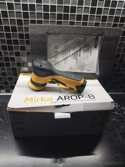 Bruska lesticka Pulirka MIRKA battery 77mm orbital 12mm NOVA - 2