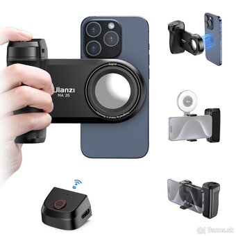 Rukoväť smartfónu ULANZI MA35, magnetická rukoväť smartfónu - 2