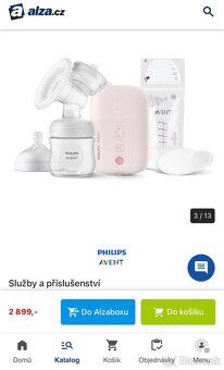 Philips Avent SCF395/31 elektrická odsávačka mlieka - 2