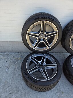 Nové Mercedes AMG R19 5x112 orig. Zimná sada s pneu - 2