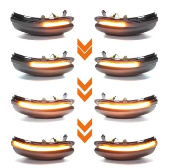 Dynamické led blinkry VW Golf 6 Golf VI VW Touran - 2