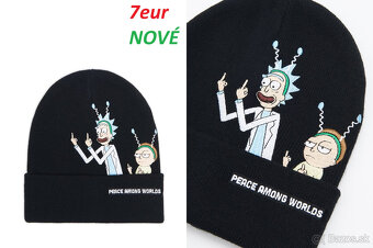 Zimná čiapka Rick and Morty, South Park, Pokémon - 2