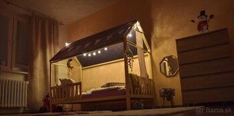 Na predaj Domcekovu postel 90x200 + madrac - 2