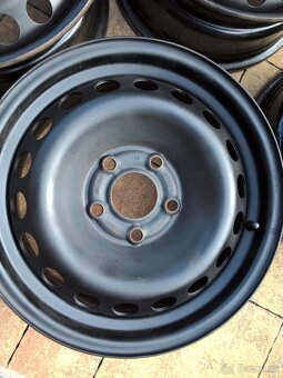 Originál plechové disky 5x114,3 RENAULT FLUENCE 6,5Jx15 ET43 - 2