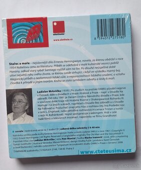 Ernest Hemingway  - Stařec a moře (3CD) - 2