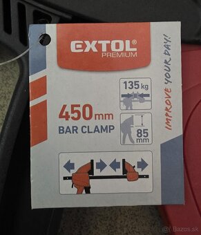 Rýchloupínacia svorka, 450mm - 2