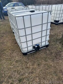 AKTUALNE:Ocel 1000l IBC kada, nadoba na vodu / ibc kontajner - 2