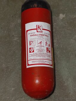 Hasiaci prístroj CO2 - 1,5kg - 2