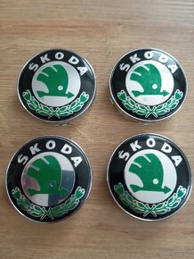 Škoda 60mm stredové krytky - 2