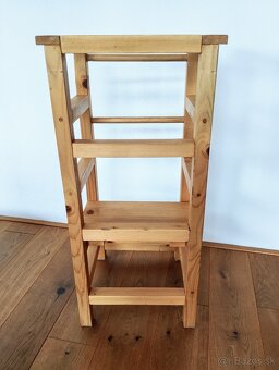 Učiaca veža z masívneho dreva - ručná výroba - 2
