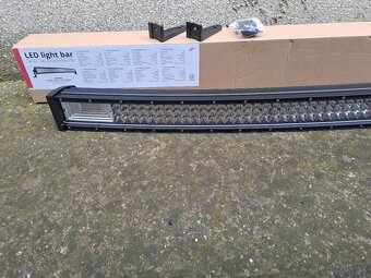 Led rampa 594W - 100cm Zaoblená - 3 radová Homologizovaná - 2