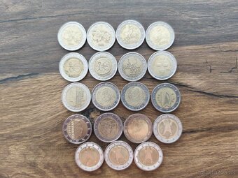 2 eurové mince - 2