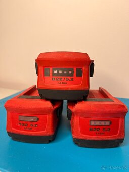 Predám repasované akumulátory (batérie) Hilti B22/5.2 - 2