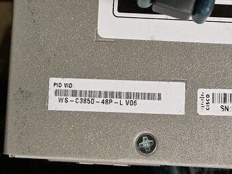 Cisco C3850-48P-L 48x1G POE L3 switch - 2