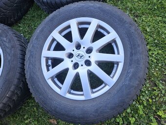 Predám sadu hliníkových diskov so zimnými pneumatikami - 2
