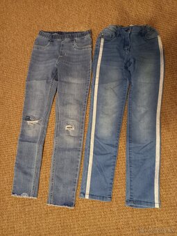 Dievčenské oblečenie veľ. 134 - 140 - balík 20 kusov - 2