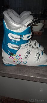 Predám  set,  lyže Team 7, piste rocker, lyžiarky Tecnopro - 2