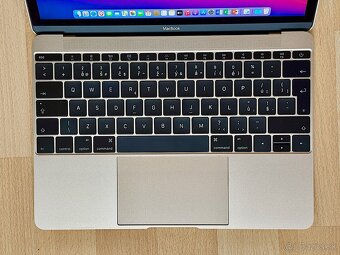MacBook 12" Gold, TOP STAV, NOVÁ BATERKA - 2