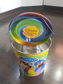 Plechovy kyblik chupa chups - 2
