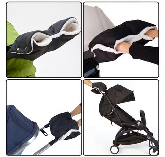 Rukavice na kočík - nové - 2