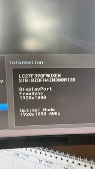 Samsung monitor 27” - 2