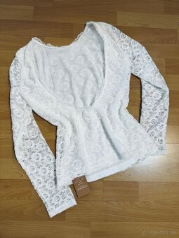 Krajkovana bluzka S - 2