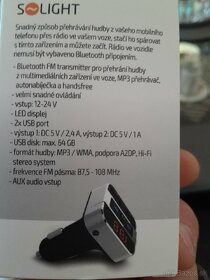 Transmiter novy zo zarukou - 2