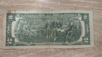 Predám bankovku 2 usd (ročník 1976) - 2