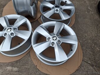 samotné 16" ALU 5x112 Škoda - 2