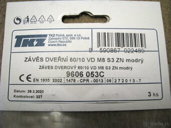 Dverné závesy 18 ks - 2