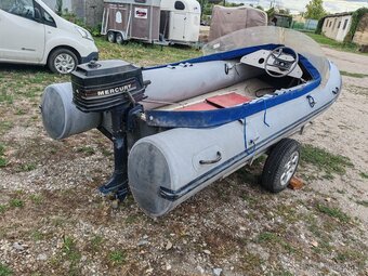 Clns s motom 4HP + vozik - 2