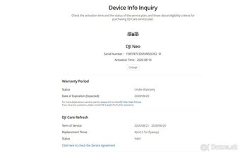DJI Neo Combo (3x batéria + hub) - 2