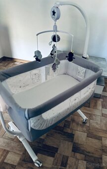 Postielka Cam Cullami + monitor dychu Nanny a príslušenstvo - 2