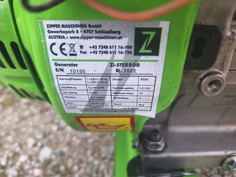 Elektrocentrála ZIPPER ZI-STE5500 5KW - 2
