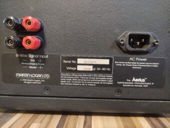 Martin Logan Aerius high end reproduktory - 2