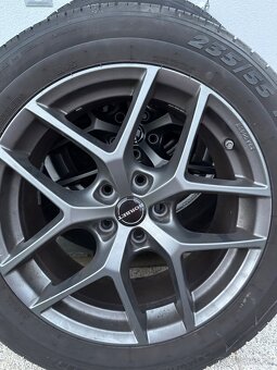 Takmer nové pneu SUV na alu diskoch 18” BORBET - 2