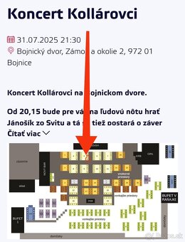 Vstupenky na Kollárovcov BOJNICE (31.7.2025) - 2