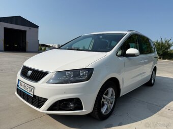 Seat Alhambra 2.0 TDi 103kw 12.2012 7miestna - 2