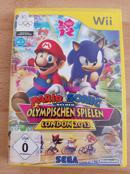 Nintendo WII hra Mario & Sonic Olympiáda Londýn - 2