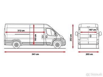 Požičaj si dodávku Ducato L2H2 - 2