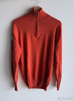 Zánovný luxusný merino sveter Amundsen Peak Half Zip - 2