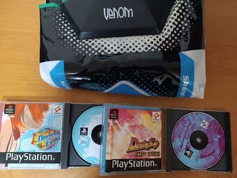 Playstation 1 podložka + hry - 2