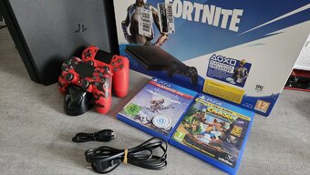 Ps4 SliM + 2x ovládač + 2x hra - 2