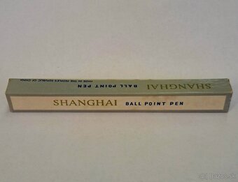 Shanghai Ballpoint Pen – originál, Made in PRC, pôvodné bale - 2