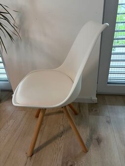 Kuchynská stolička KATHRYN (biela) - 2