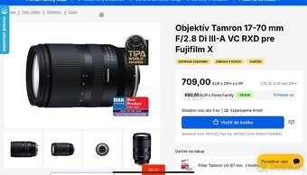 TAMRON 17-70mm F/2.8 Di III-A VC RXD X mount Fujifilm - 2