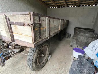 3,5 t vlečka za traktor, brzdená - 2