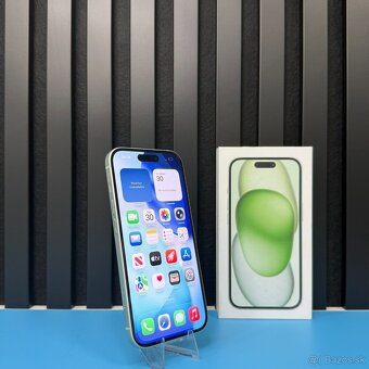 🔵Záruka 1 Rok | iPhone 15 128 GB Green - 2