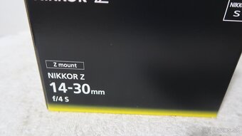 NIKKOR Z 14-30 f4S - 2